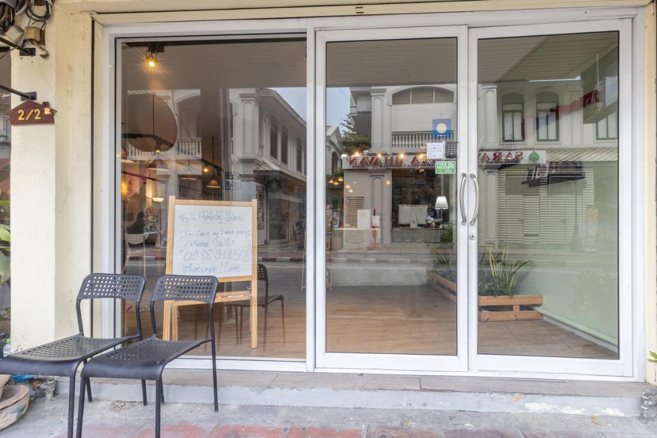 Bed and Breakfast Folk Poshtel Silom Бангкок Экстерьер фото